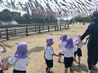鯉のぼり見学１