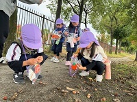 どんぐり拾い２