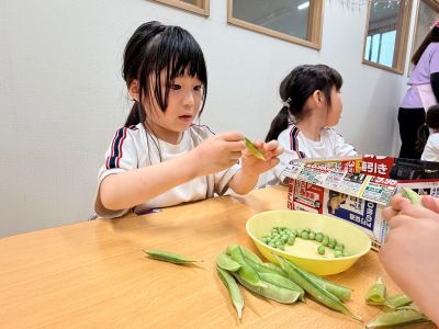 豆のさやむき ２ 