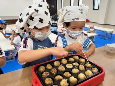 たこ焼き作り２ 
